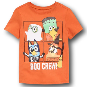 Kids Bluey "Boo Crew" Halloween T-Shirt - Size 6T - NWT